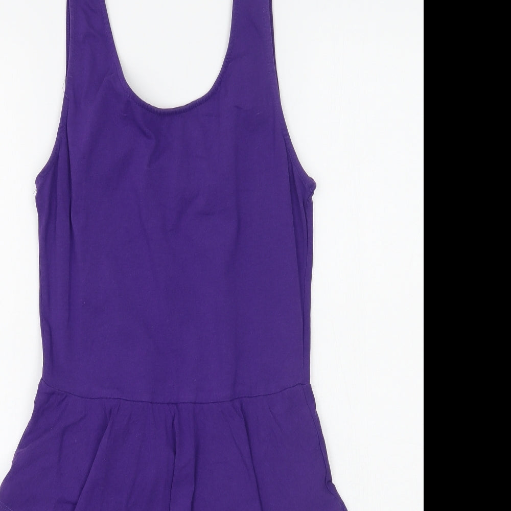Newlook Womens Purple   A-Line  Size 12