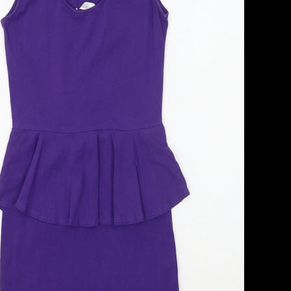 New Look Womens Purple   A-Line  Size 12