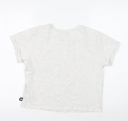 New Look Girls Grey   Basic T-Shirt Size L