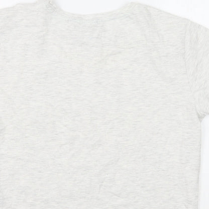 New Look Girls Grey   Basic T-Shirt Size L