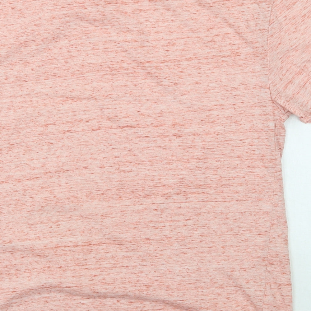 Cedar Wood State Womens Pink   Basic T-Shirt Size M