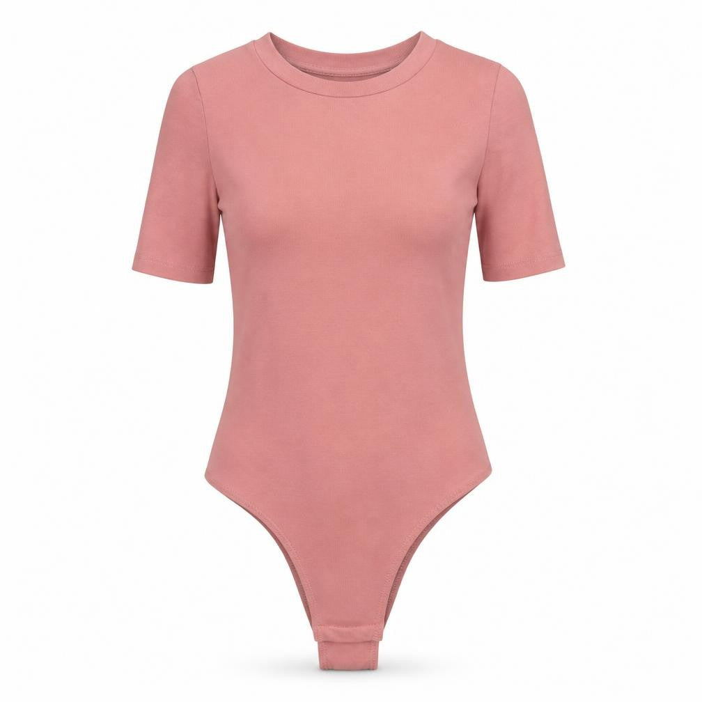 SheIn Womens Pink   Bodysuit One-Piece Size XS