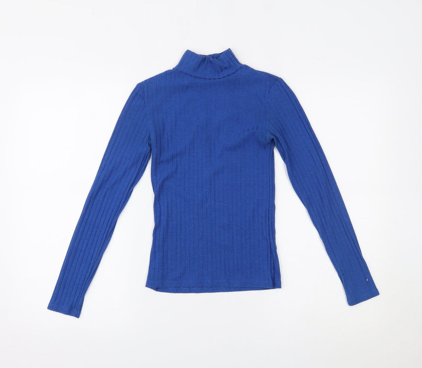 Topshop Womens Blue   Basic Blouse Size 6