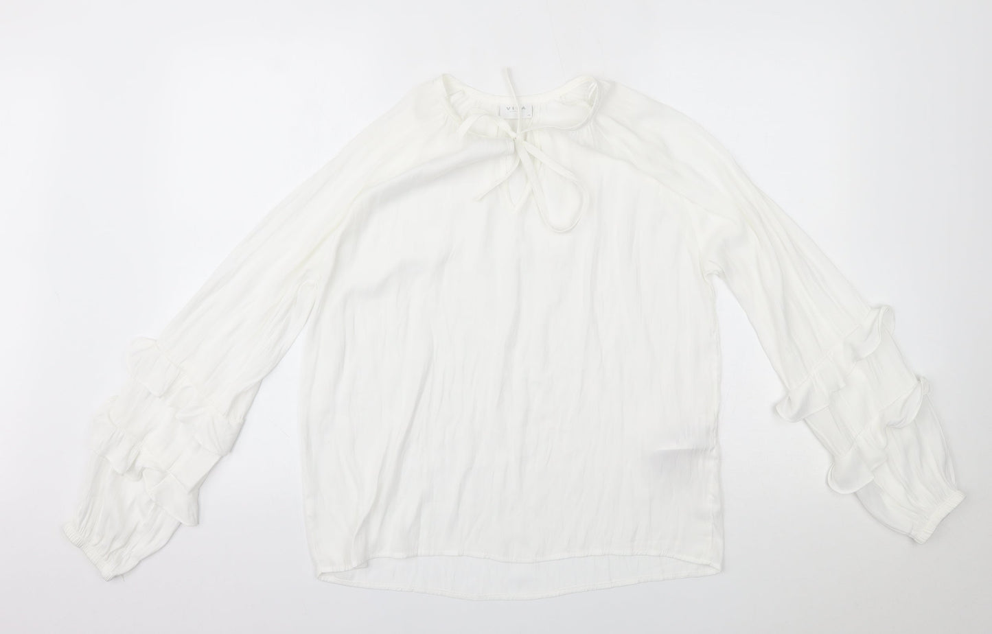 VILA Womens White   Basic Blouse Size 6