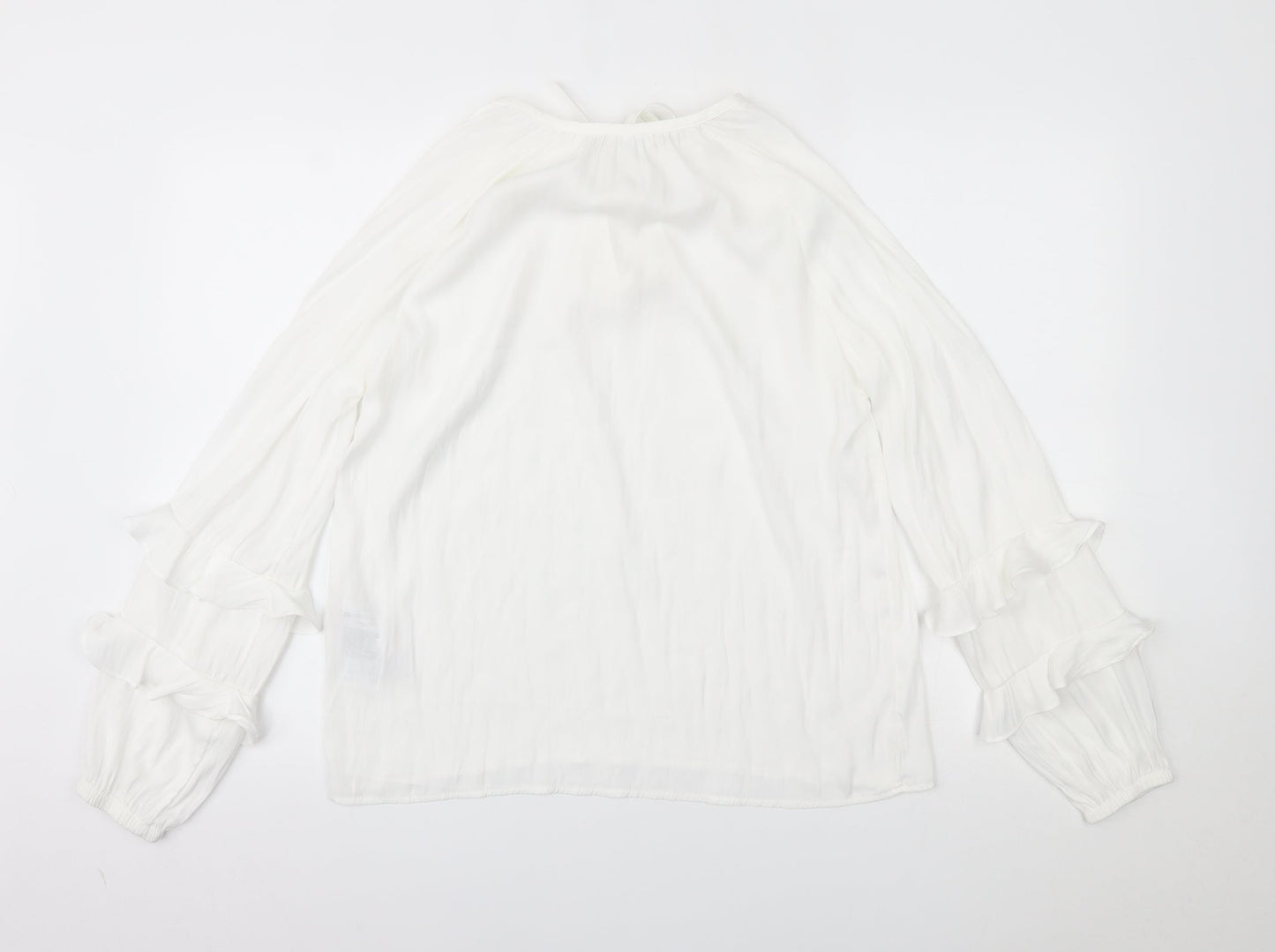 VILA Womens White   Basic Blouse Size 6