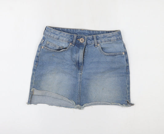 NEXT Girls Blue   Mini Skirt Size 12 Years