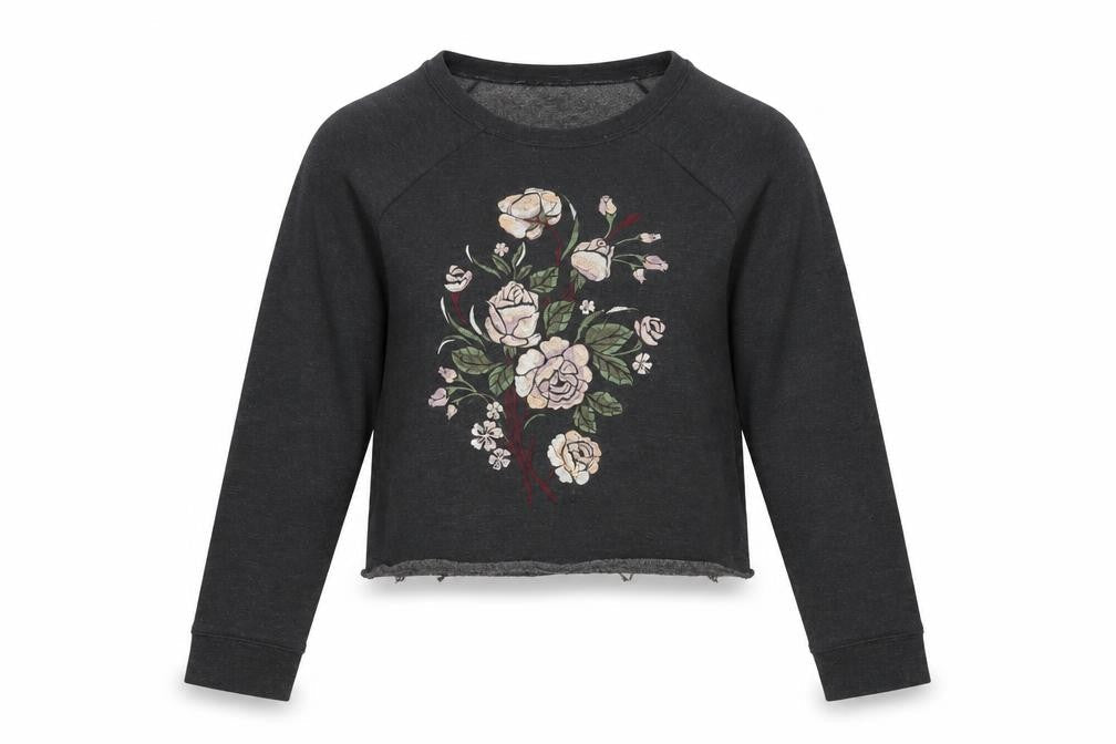 New Look Womens Grey   Pullover Sweatshirt Size 10