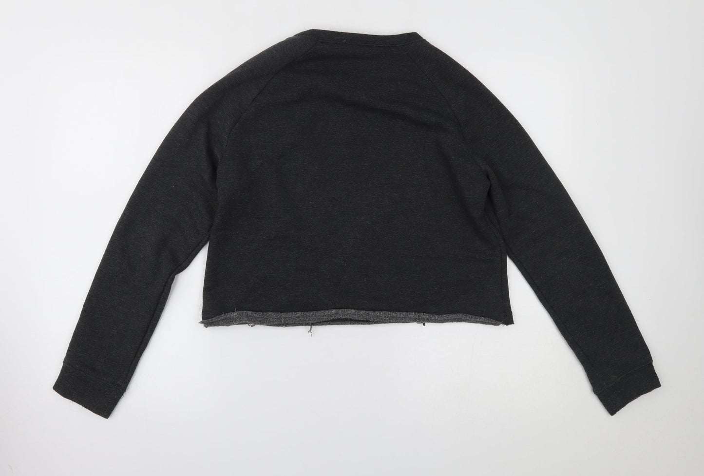 New Look Womens Grey   Pullover Sweatshirt Size 10