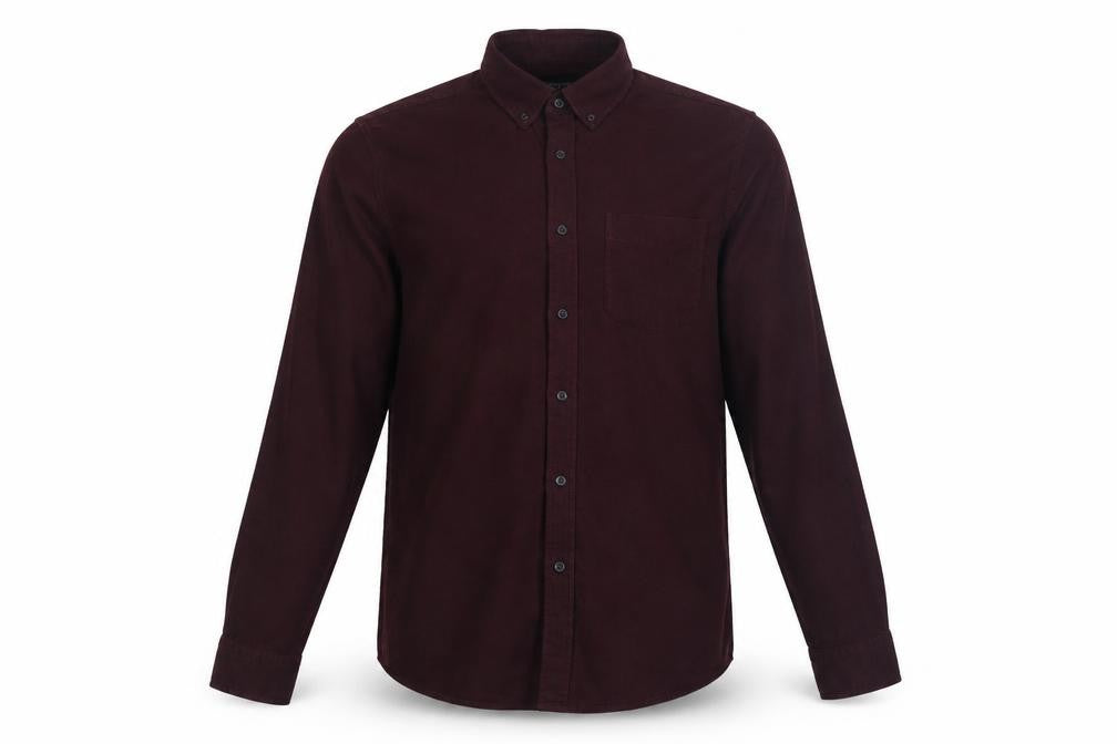Marks & Spencer Mens Purple    Button-Up Size S