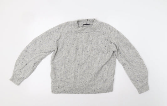 M&S Womens Grey   Pullover Jumper Size M