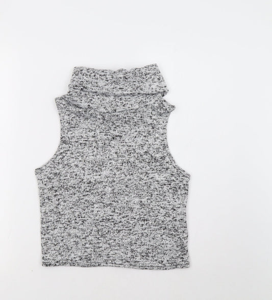 New Look Womens Grey   Pullover Jumper Size S