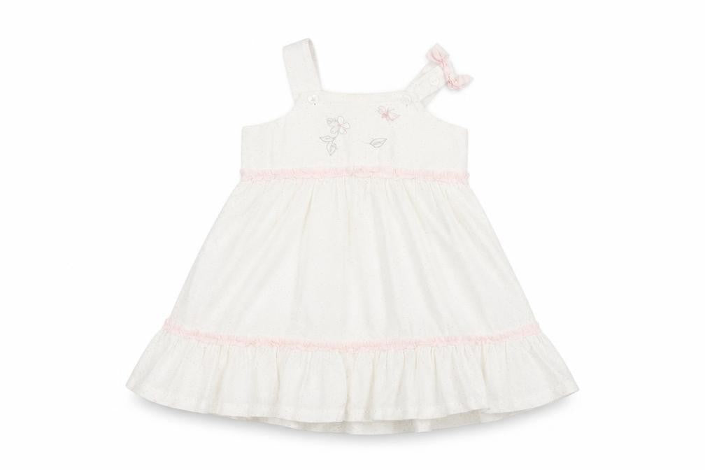 bebe Baby White   A-Line  Size 12 Months