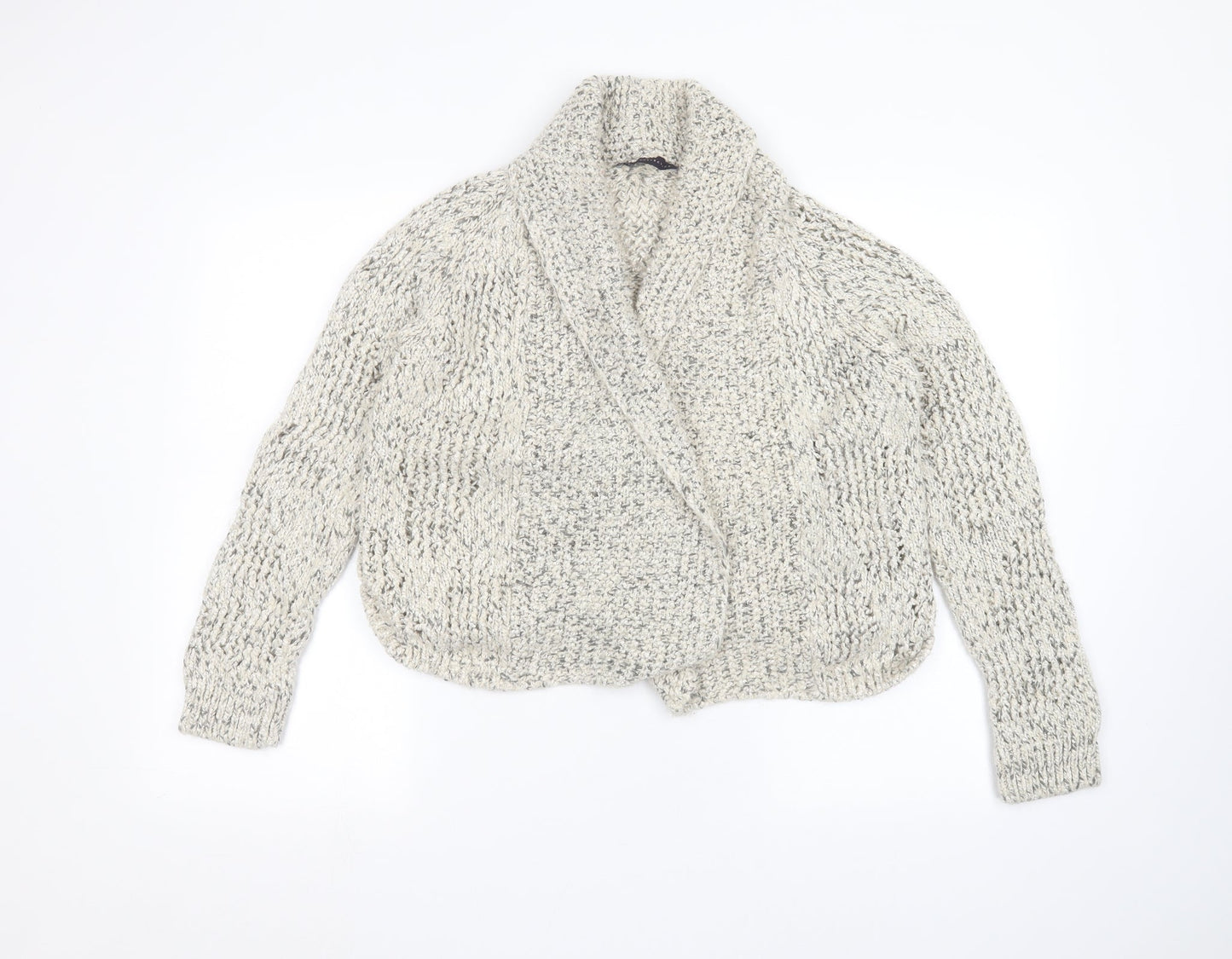 Marks & Spencer Womens White   Jacket Coatigan Size 12