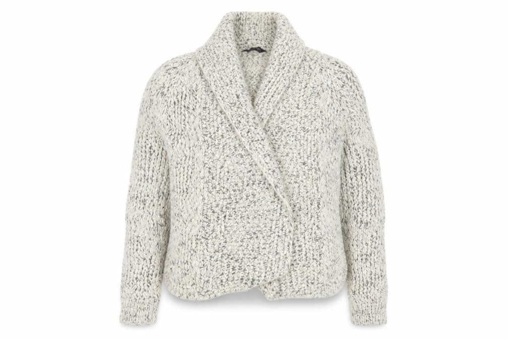 Marks & Spencer Womens White   Jacket Coatigan Size 12