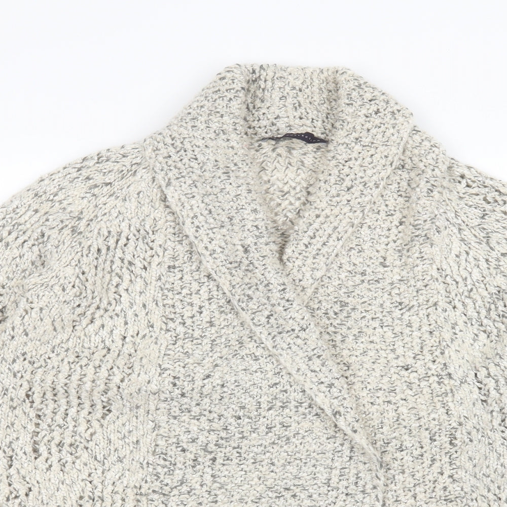 Marks & Spencer Womens White   Jacket Coatigan Size 12