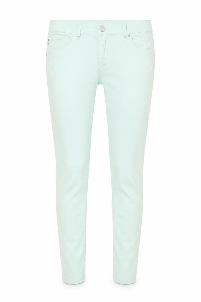 Papaya Womens Green   Skinny Jeans Size 12 L27 in
