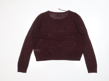New Look Womens Red   Pullover Jumper Size 18
