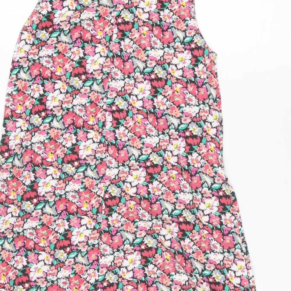 Atmosphere Womens Pink Floral  Basic Blouse Size 12