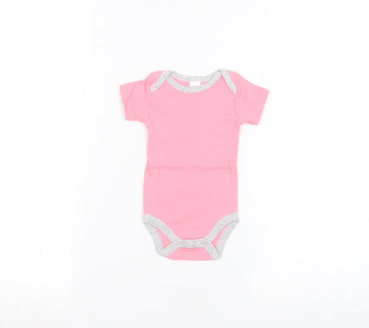 Modern Baby Baby Pink   Babygrow One-Piece Size 0-3 Months