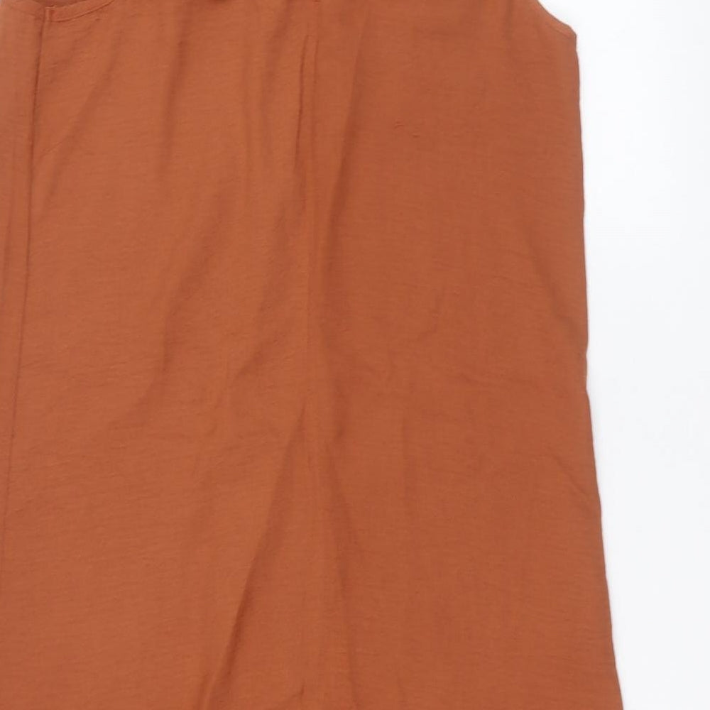 Primark Womens Brown   Basic T-Shirt Size 14