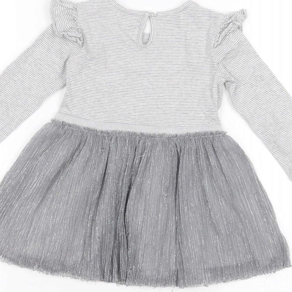 Primark Girls Grey   A-Line  Size 24 Months