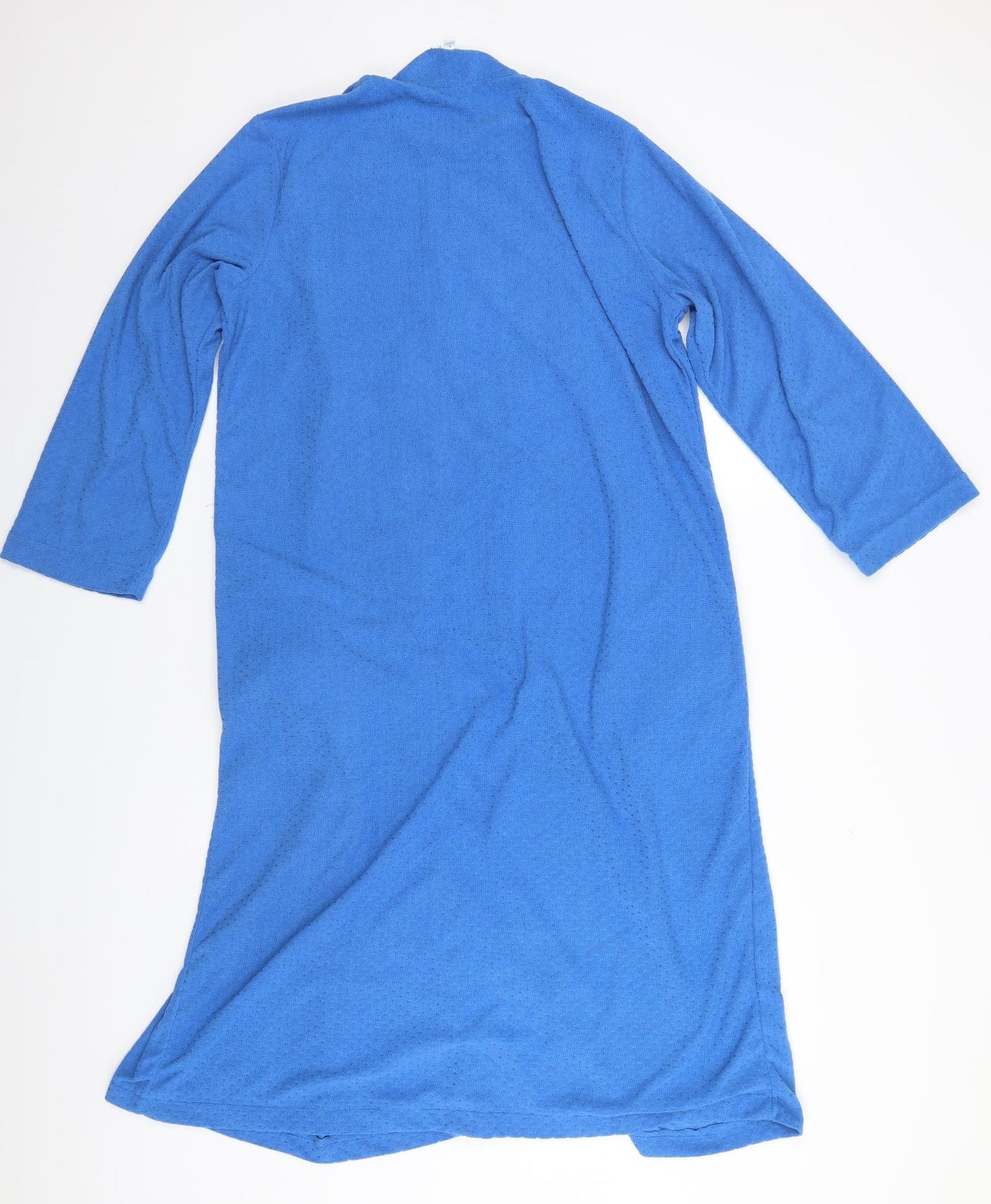 Preworn Womens Blue Solid   Dress Size 12