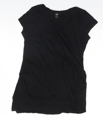 H&M Womens Black   Basic T-Shirt Size M
