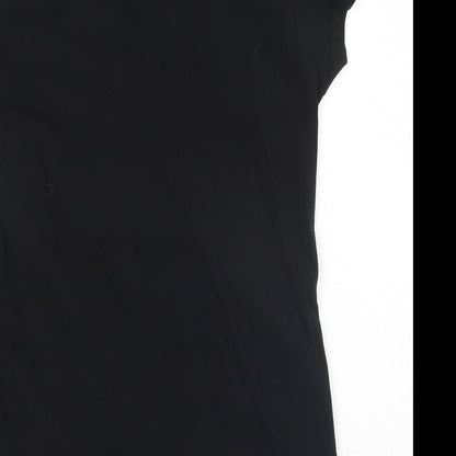 H&M Womens Black   Basic T-Shirt Size M