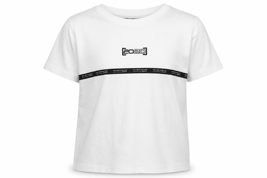River Island Girls White   Basic T-Shirt Size 7-8 Years  - [2020]