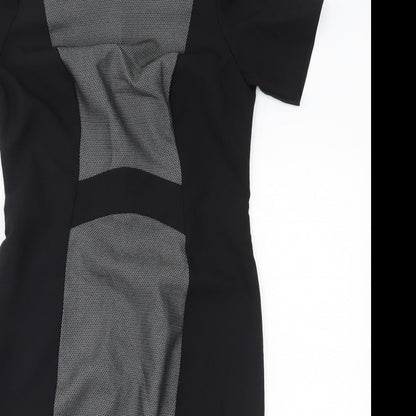 Preloved F&F Womens Black   A-Line  Size 10  - - Detail