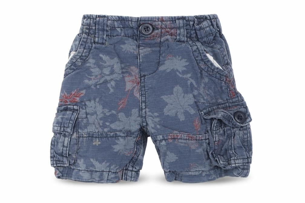urban rascals Boys Blue   Cargo Trousers Size 12-18 Months  - shorts