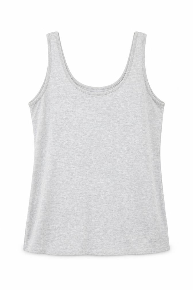 Primark Womens Grey   Basic Tank Size L
