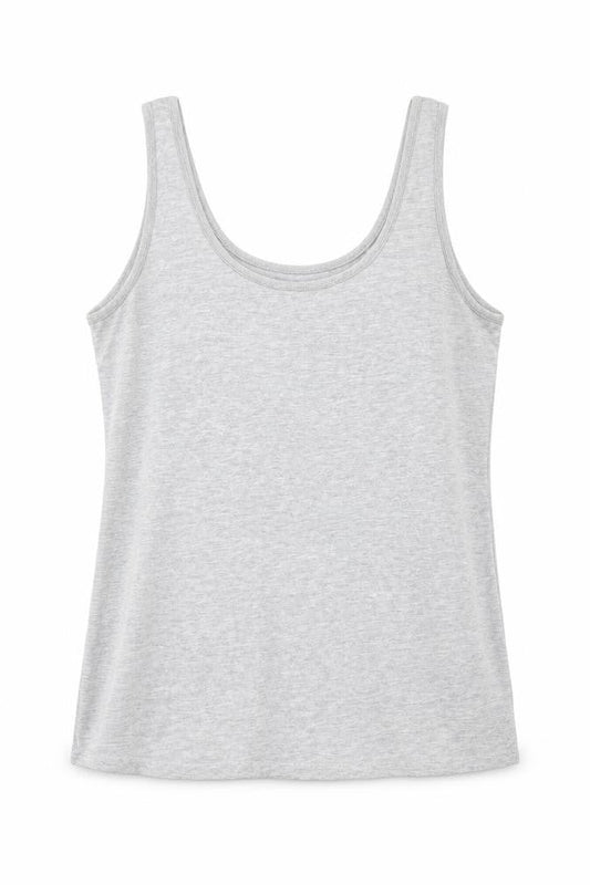 Primark Womens Grey   Basic Tank Size L