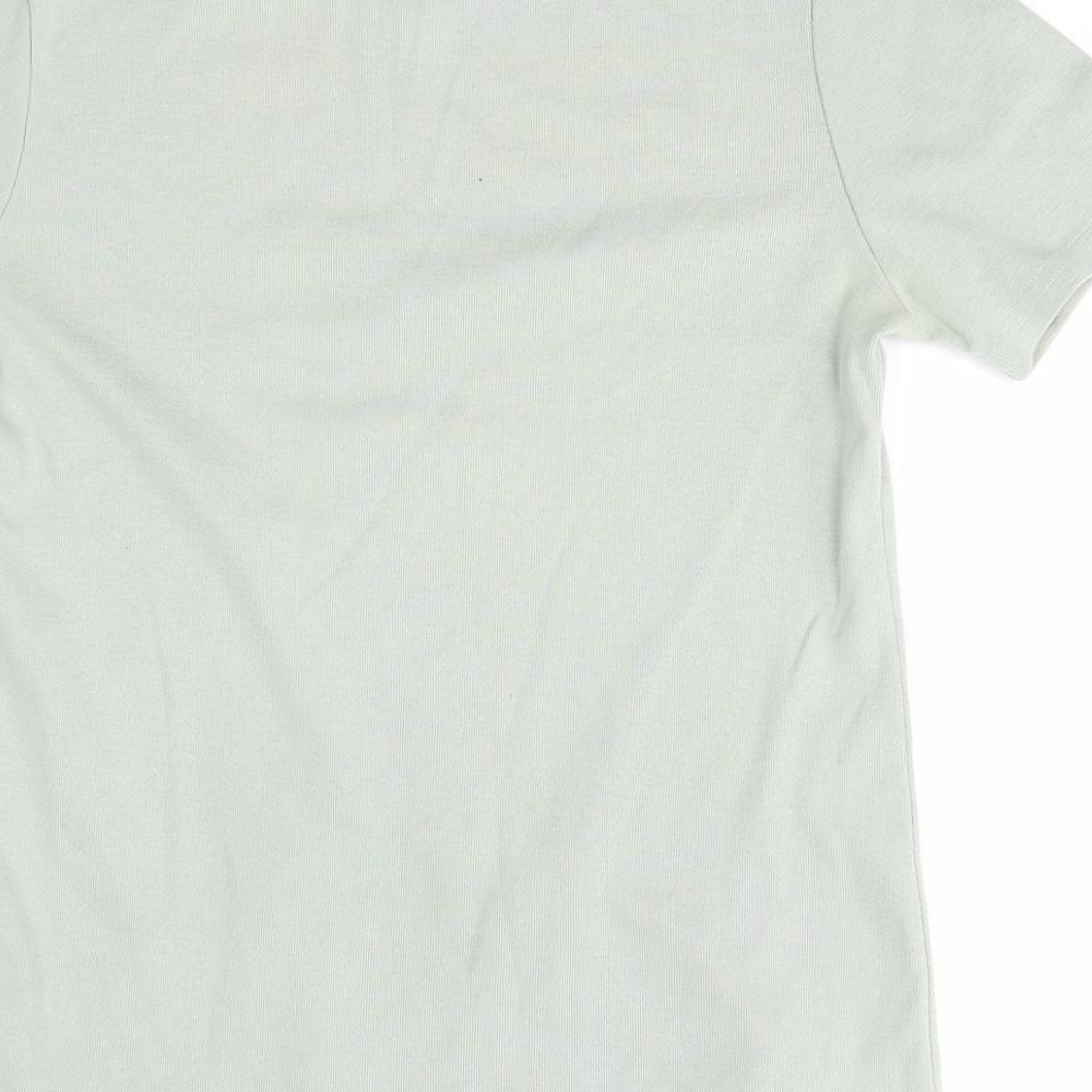 Preworn Womens Green   Basic T-Shirt Size 12