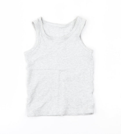 F&F Boys Grey   Basic Tank Size 5-6 Years