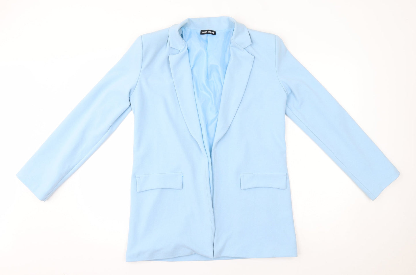 Missy Empire Womens Blue   Jacket Blazer Size S