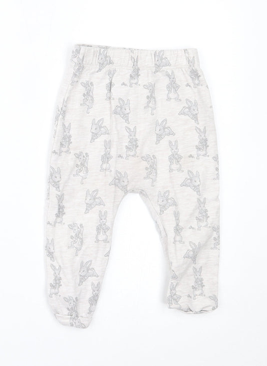 George Baby Grey   Jogger Trousers Size 12-18 Months