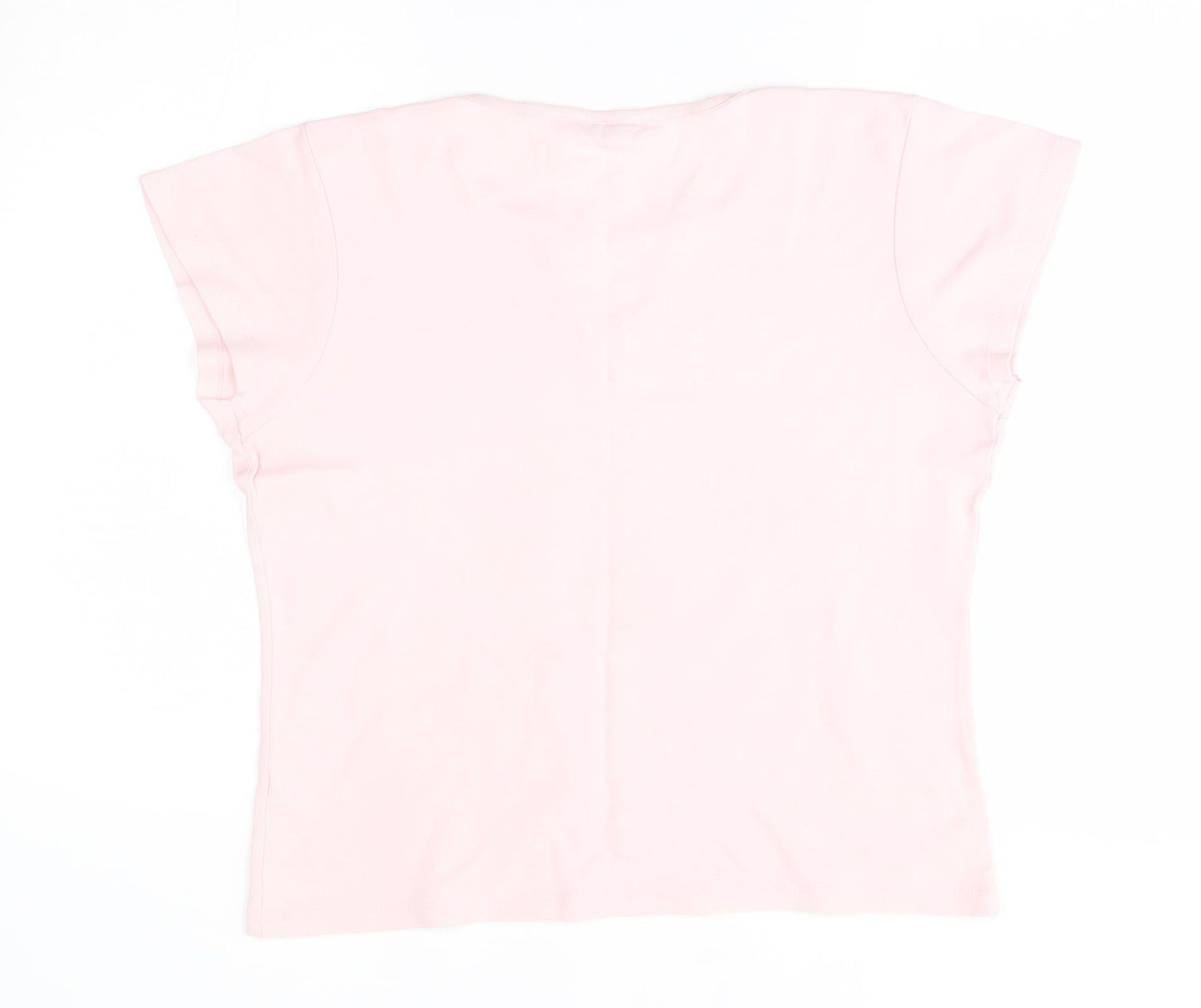 M&Co Womens Pink   Pullover Jumper Size L