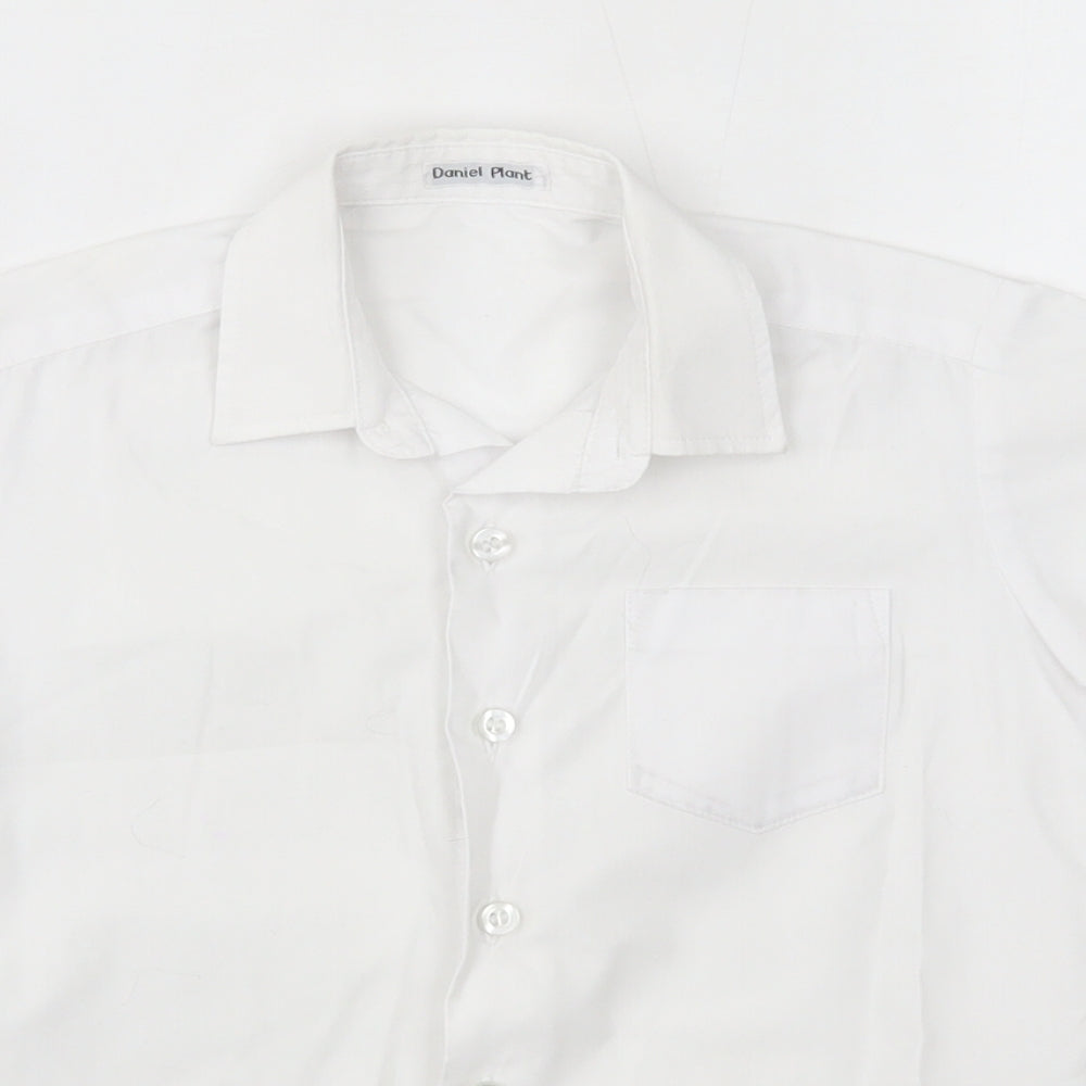 George Boys White   Basic Button-Up Size 3-4 Years