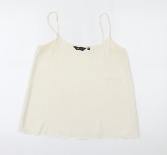 New Look Womens Ivory   Camisole Blouse Size 8