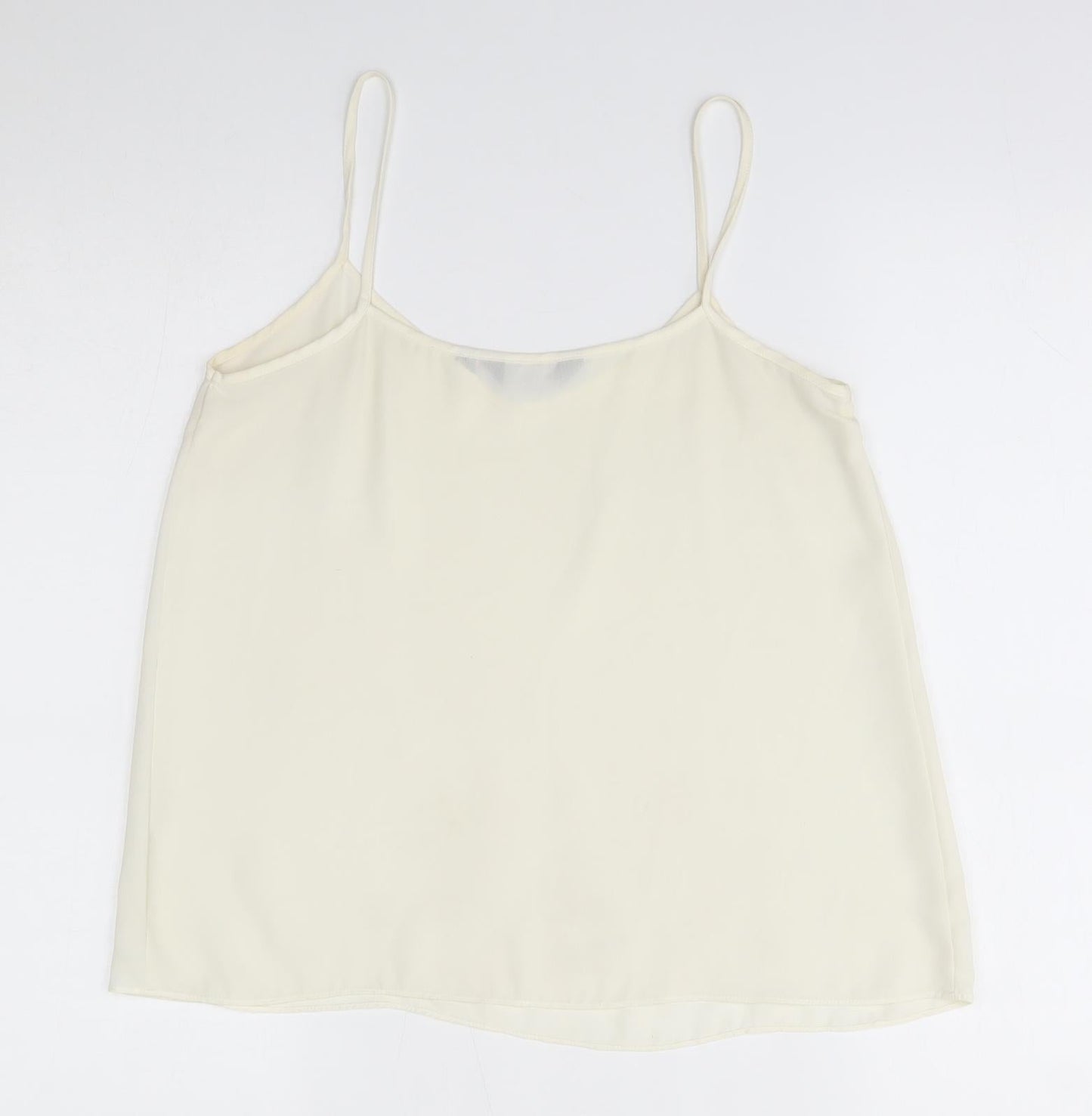 New Look Womens Ivory   Camisole Blouse Size 8