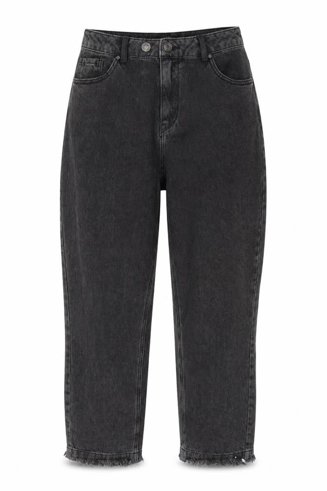 Missguided Womens Grey   Cropped Jeans Size 10 L26 in