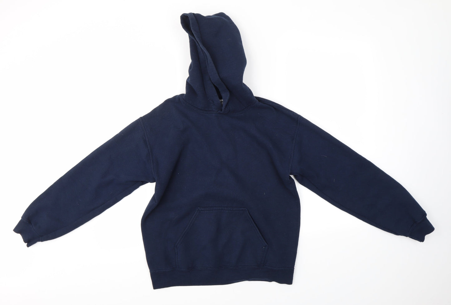 Gildan Mens Blue   Pullover Hoodie Size S