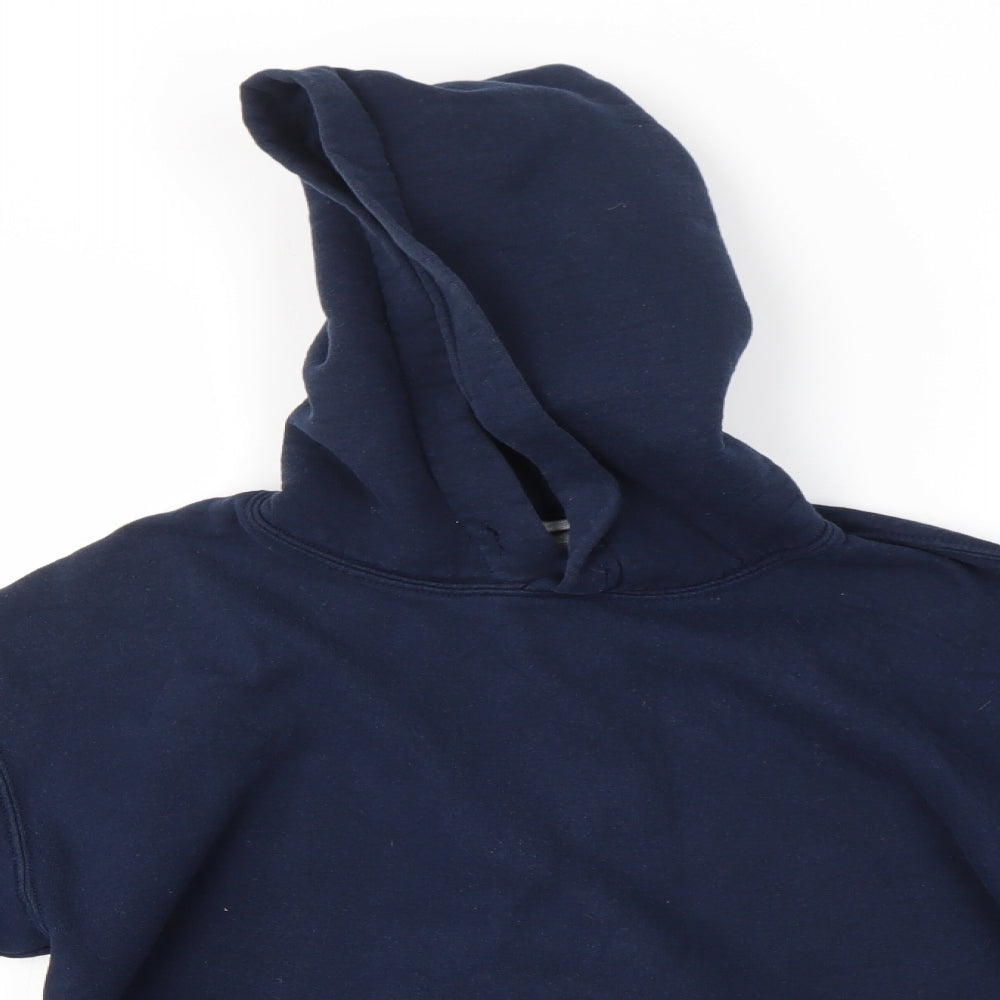 Gildan Mens Blue   Pullover Hoodie Size S