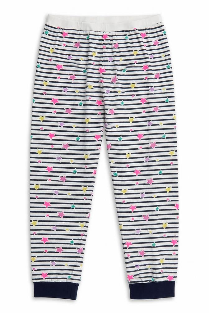 Matalan Girls Multicoloured Striped   Pyjama Pants Size 12 Years