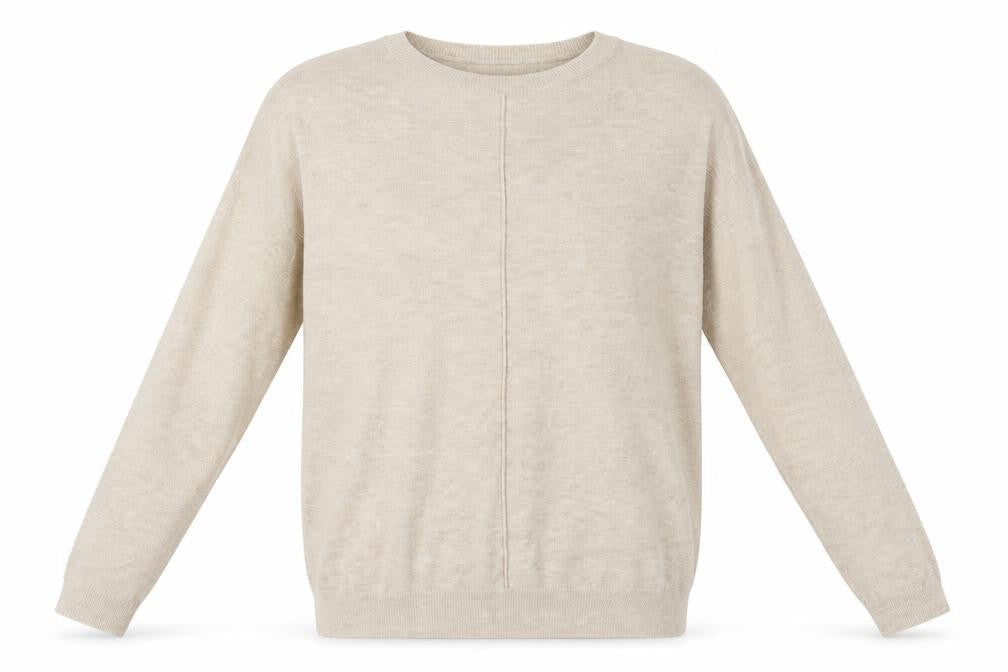 Marks & Spencer Womens Beige   Pullover Jumper Size M