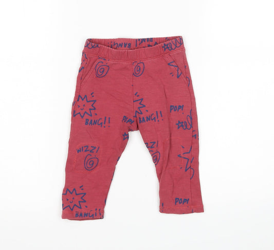 M&S Baby Purple   Sweatpants Trousers Size 9-12 Months