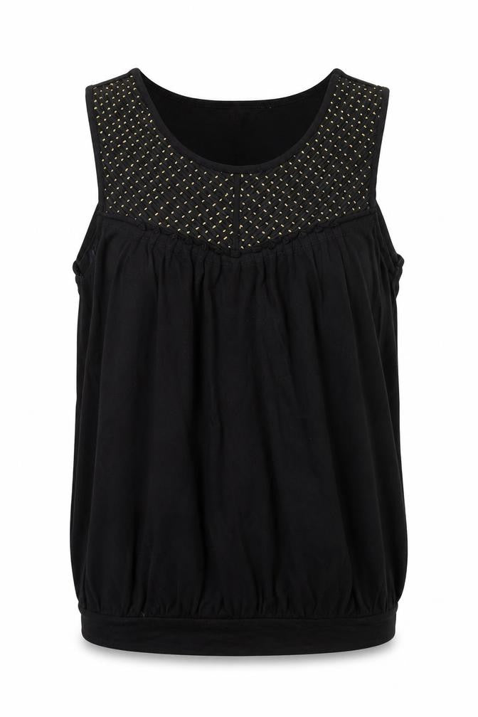 Debenhams Womens Black   Basic Tank Size 8