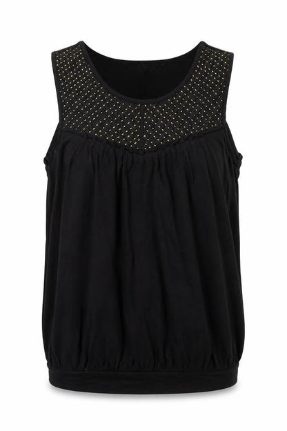 Debenhams Womens Black   Basic Tank Size 8