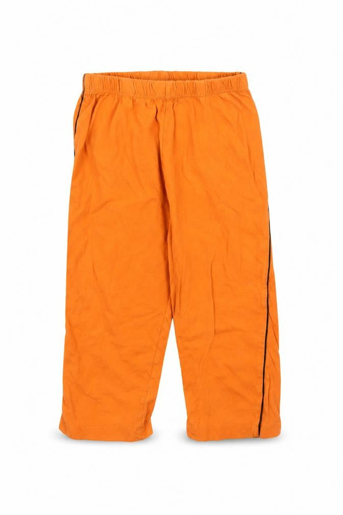 Primark Boys Orange Solid   Pyjama Pants Size 2-3 Years